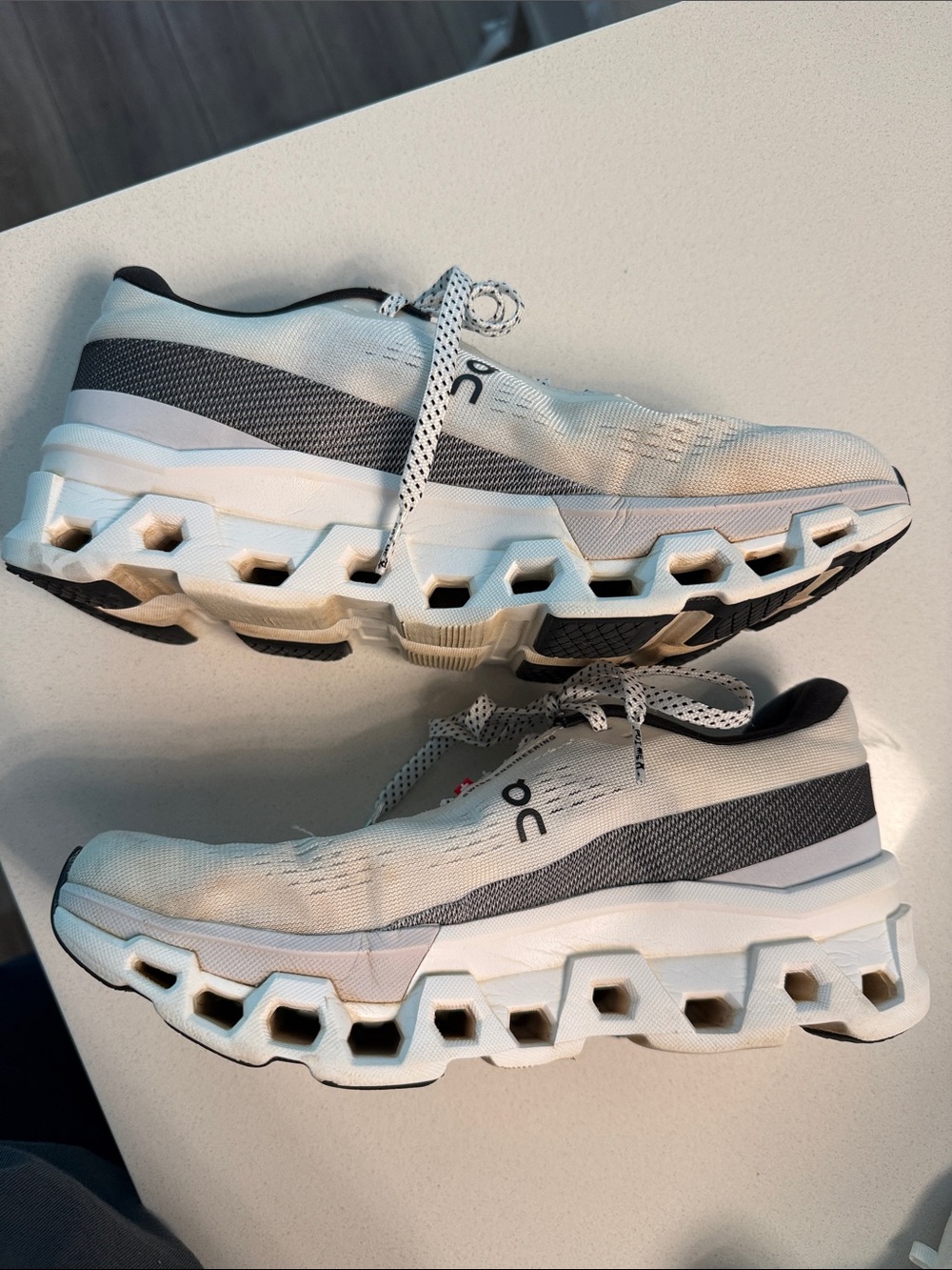 On Running Women’s CloudTec Athletic Shoes — White/Black - Picture 6 of 8